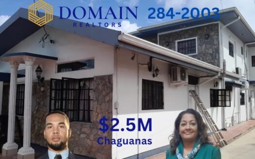 6 Bedroom House for Edinburgh Gardens Chaguanas