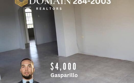 Utilities Included Semi Furnished 2 Bedroom Apartment Gasparillo