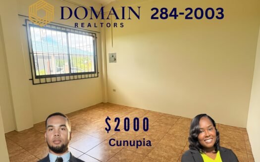 1 Bedroom Apartment, Lee Trace, Cunupia