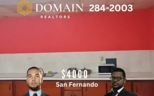Furnished 2 Bedroom Apartment, St John’s Village, San Fernando.